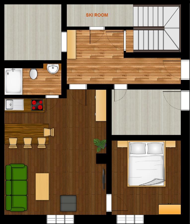 Apartment House Kongen Demanovska Dolina Bagian luar foto